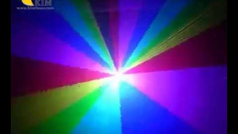 6W RGB ILDA DMX full color laser light projector for concert live show music lighting