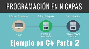 Programación NCapas Ejemplo C# Parte 2