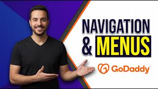 How To Work With Navigation And Menus In GoDaddy Website Builder [Easy Guide]