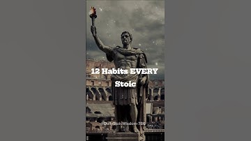 12 habits that will TRANSFORM you in one month #sigmarules #menquote #stoicism #wisdom #stoic #short