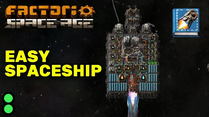 Easy Spaceship Design - Factorio Early Game Blueprint