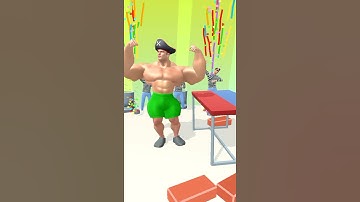 Muscle Rush - All Levels Gameplay Android, iOS ( Level 12 ) #Shorts
