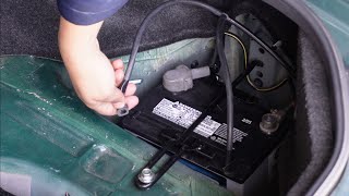NA/NB Mazda Miata Battery Vent Adapters: Super Start