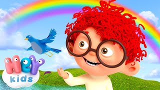 As cores do arco-íris 🌈 | Música Infantil | HeyKids em Português