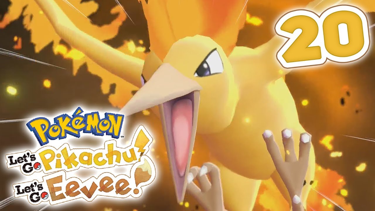 Victory Road And Moltres Pokémon Lets Go Pikachu Lets Go Eevee Walkthrough Part 20