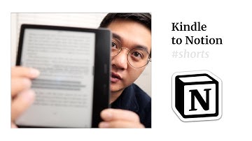 Automatically keep your Kindle highlights in Notion!