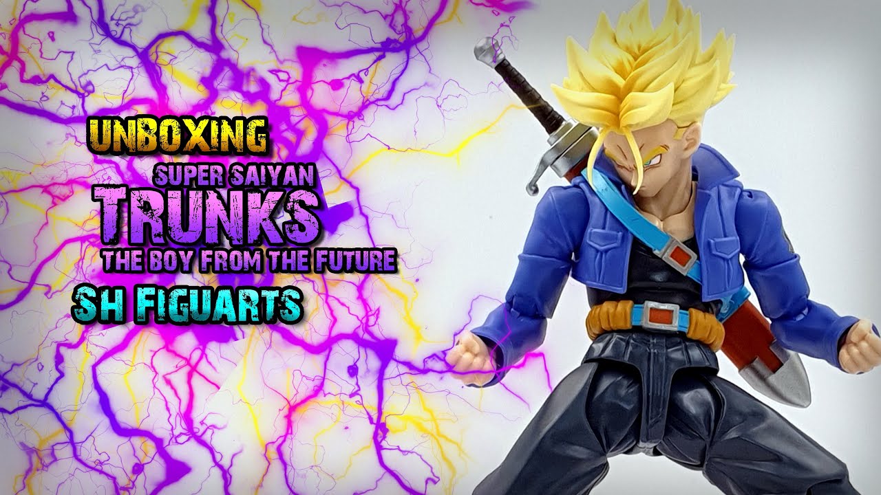 Figura Super Saiyan Trunks The Boy From the Future - Dragon Ball Z - SH  Figuarts - Bandai