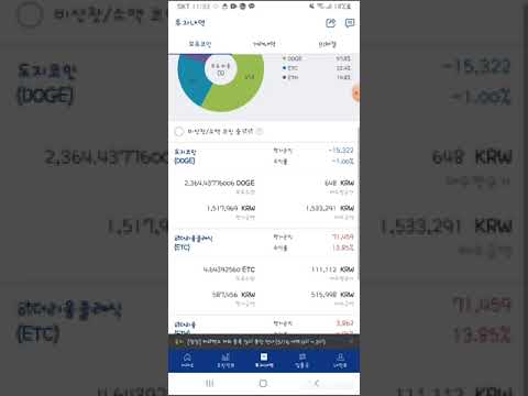   250만원으로 업비트 2일차 수익률 2 3 도지코인 이더리움 이더리움클래식