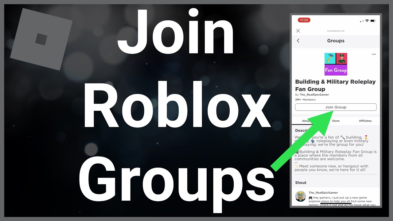 How To Join Groups On Roblox 