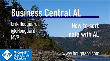 How to sort data in AL and Business Central