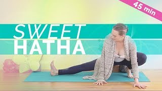 Hatha Yoga for Hips - Gentle Beginners Yoga Class | Slow Release screenshot 2