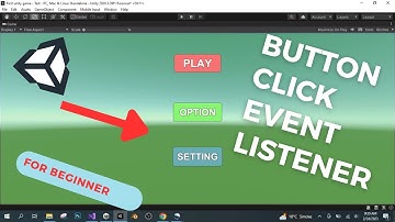 Unity Button Click Events Listener| Unity UI  | C# Tutorial | @AB Tech