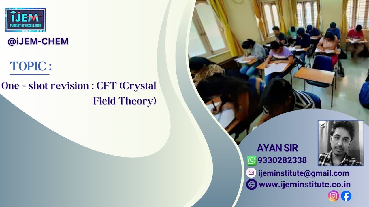 One - shot revision : CFT (Crystal Field Theory) - YouTube