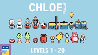 Chloe Puzzle Game: Levels 1 - 20 Walkthrough & iOS/Android Gameplay (by Rojeh Maher) screenshot 2