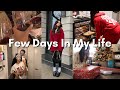 Few days in my life get ready with me going out to dinner wrapping christmas presents and more