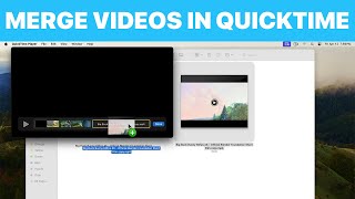 How to Merge Videos Using QuickTime Player on Mac (Tutorial)