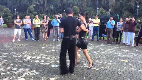 Chachacha bài 1 A | CLB Khiêu vũ dưỡng sinh Nhịp sống vui | Chachacha lesson 1A