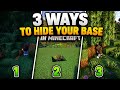 3 Smart Ways to Make a Secret Base in Minecraft