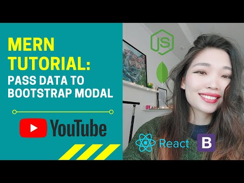 Pass Data From MongoDB to React Modal | MERN Tutorial