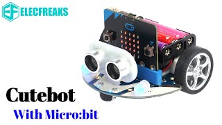 Micro:bit based ELECFREAKS smart Cutebot Unboxing & review | Microbit robotics #robotics #microbit