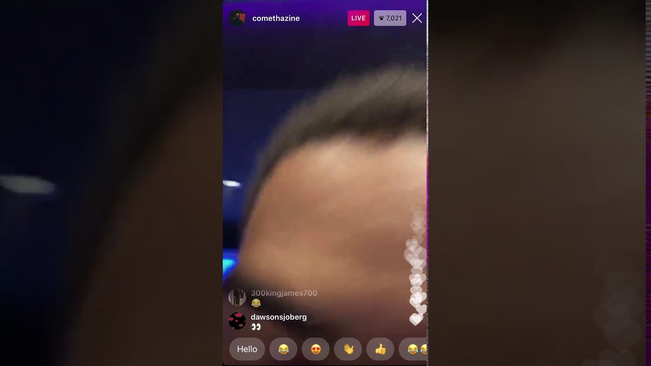 *NEW* Comethazine IG live, new snippet [2020] “I Don’t Think So”