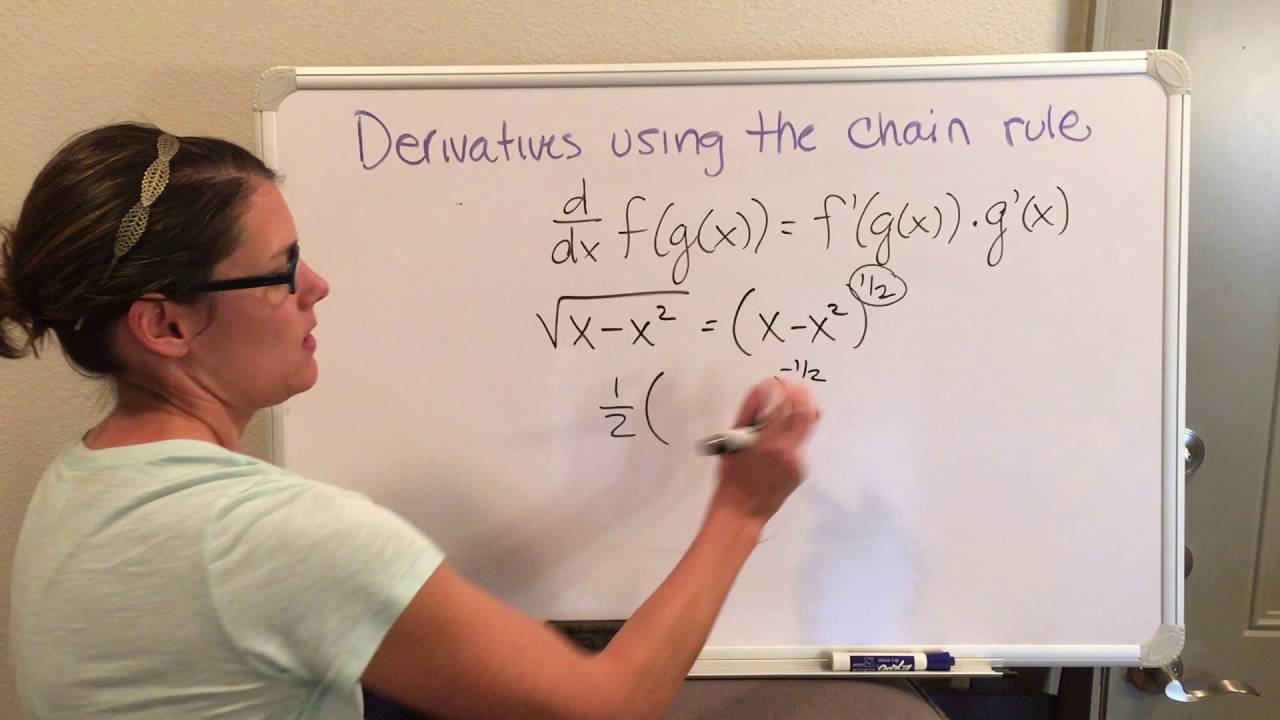 Derivatives Using The Chain Rule - YouTube
