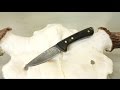 Ebony knife handle for damascus blade Ebony knife handle for damascus blade