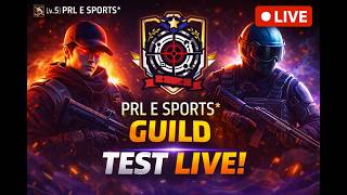 LIVE PRL guild test 😨 CLUTCH 1v4 reaction 😈 AURA 👺👹👹