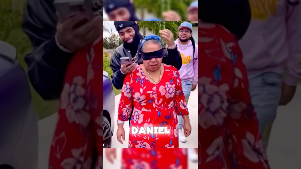 6ix9ine BLINDFOLDS His Mom… She Had No Idea What Was Waiting! 😳🏎️