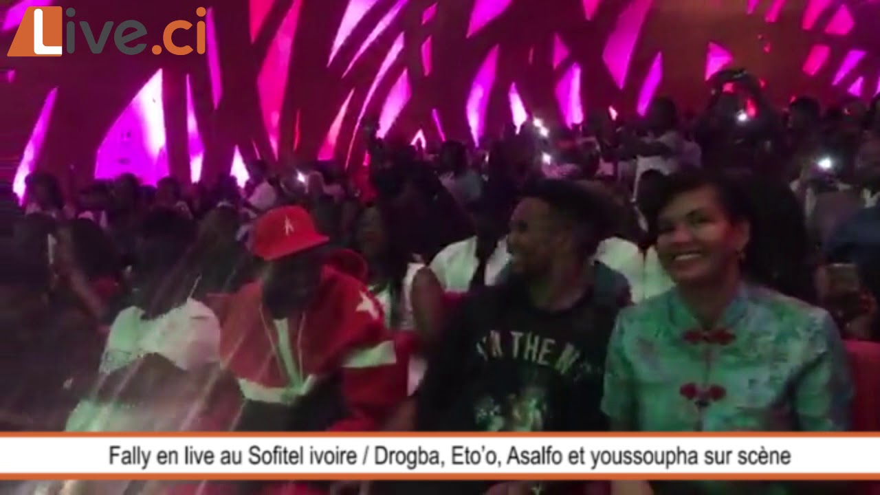 Fally en live / Drogba, Eto’o, Asalfo et Youssoupha font le show