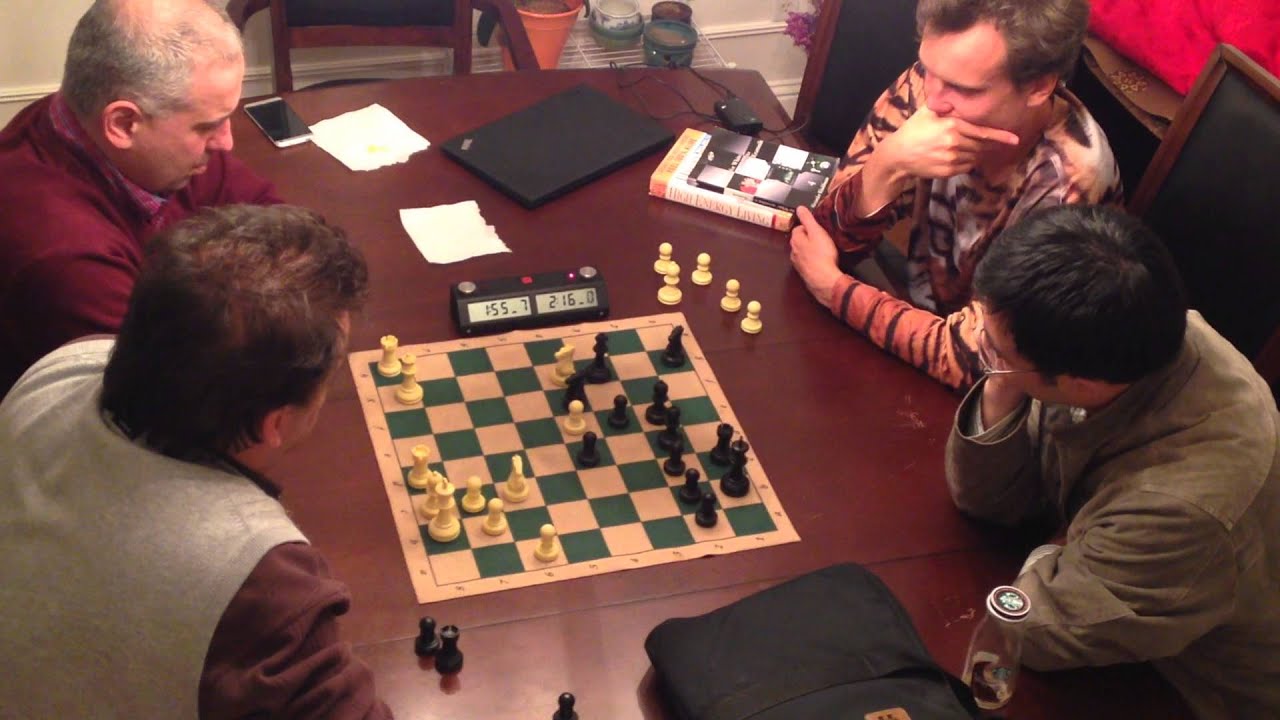 Seattle Sluggers Chess Team Blitz Training: GM Anka/FM Cozianu vs. GM Gareev/FM Sang