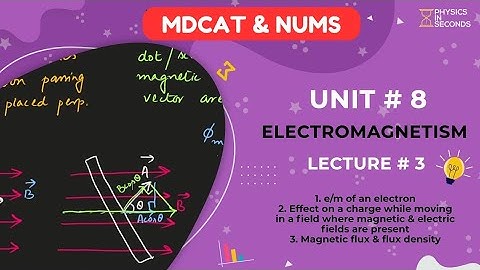 #MDCAT Physics Unit#8 Electromagnetism Lecture#3