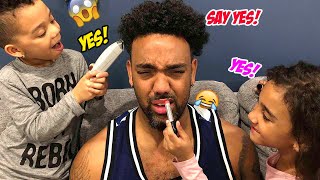 Our Dad Said Yes To Everything For 24 Hours Challenge