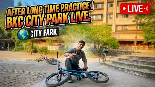 After Long Time Practice In City Park Akram Bmx Rider Live #bmx #bmxstreet #bmxindia