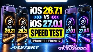 Speed Test : iOS 27.0.1 vs iOS 26.7.1 : 30% Faster Opening Apps? screenshot 1