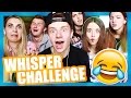 WHISPER CHALLENGE С ДРУЗЬЯМИ! :D ТИХИЙ ВЫЗОВ #2! // Дима Ермузевич