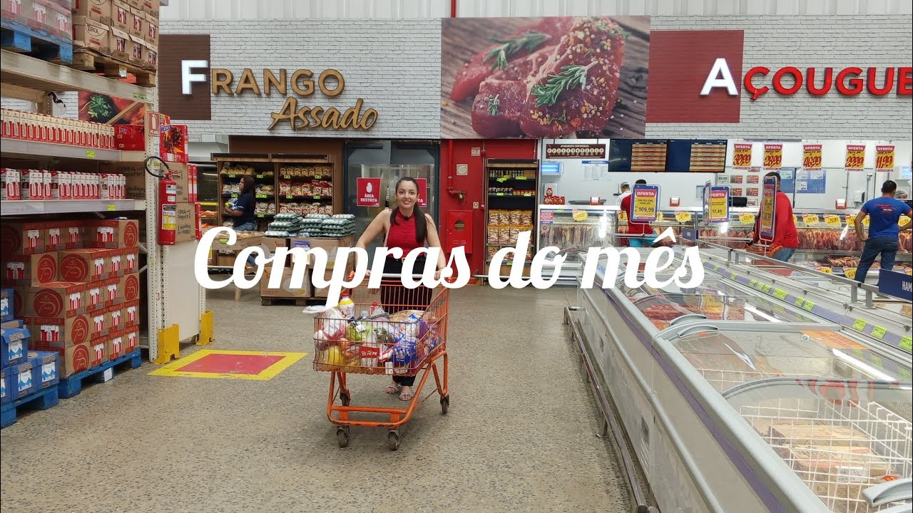 COMPRAS DO MÊS DE MARÇO,MOSTREI VALORES MORANDO NO INTERIOR.