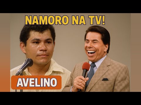 Shy on TV Dating: Avelino Faces Silvio Santos and His Nervousness!