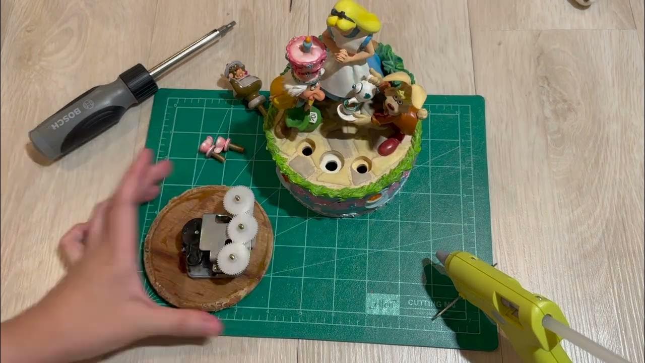 How To Fix An Overwound Music Box Music Box Repair | Fixing Overwound Music Box | ซ่อมกล่องดนตรี ไขลานไม่