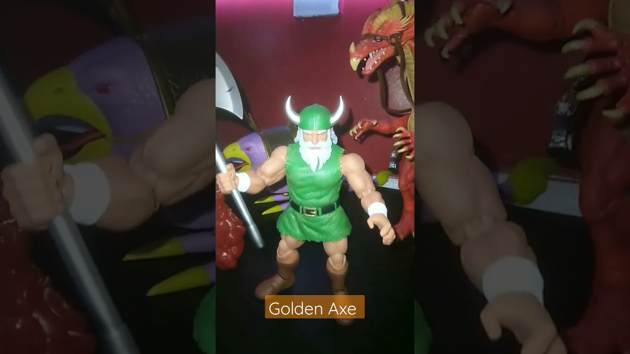 Sega Golden Axe Storm Collectibles Action Figure Display Retro 
