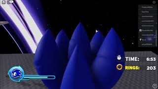 We are Playing sonic engine on roblox