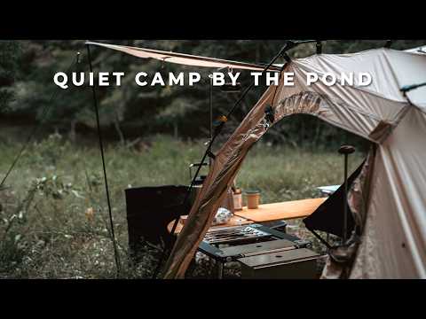 Pondside Camping with DoD Moto 1Pull Tent | DoD Tent Giveaway
