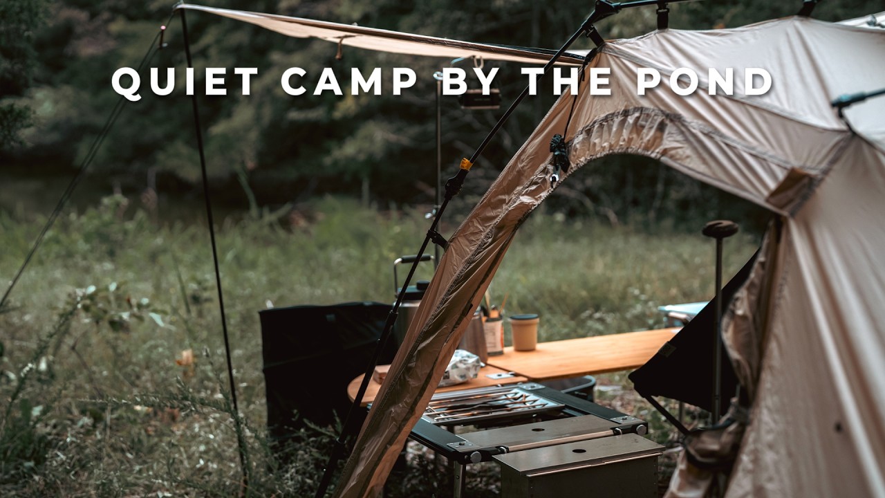 Pondside Camping with DoD Moto 1Pull Tent | DoD Tent Giveaway