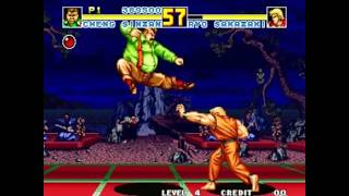Fatal Fury Special (Arcade) Cheng vs Ryo