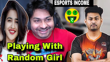 Dynamo Esports Income 🤑 playing With Random Girl Fans