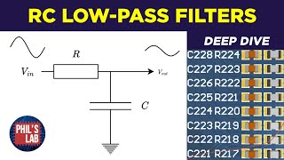 RC Low-Pass Filter Deep-Dive - Phil's Lab #118