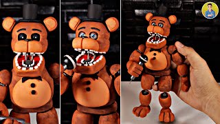 I MADE WITHERED FREDDY BUT FIXED😱😱(PORCELAIN FIGURE)
