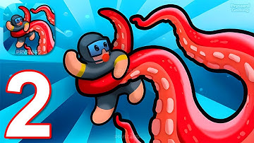 Octopus Feast - Gameplay Walkthrough Part 2 Octopus Undervater Adventure New Update (iOS, Android)