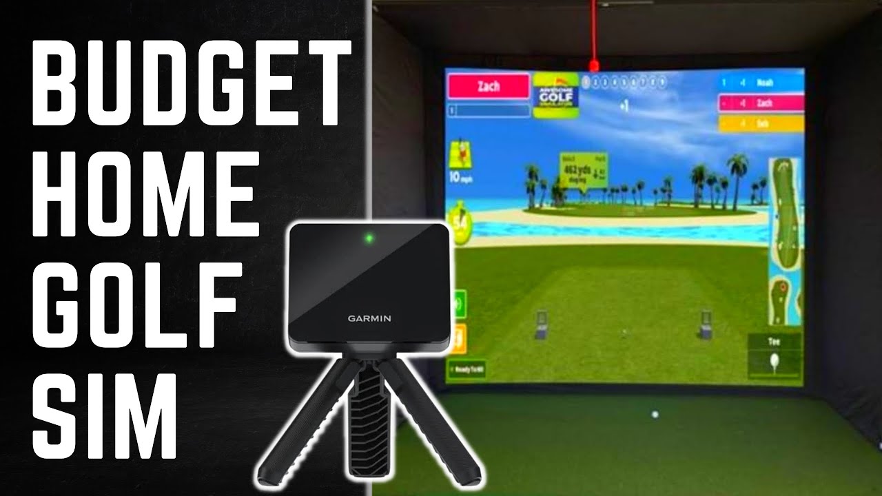 Garmin R Insane Home Golf Simulator Setup!