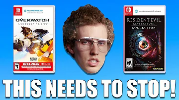 THE CARTRIDGELESS NINTENDO SWITCH PHYSICAL RELEASES NEED TO STOP!
